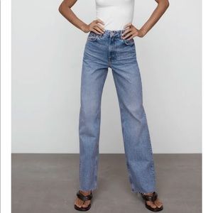 WIDE LEG FULL LENGTH JEANS